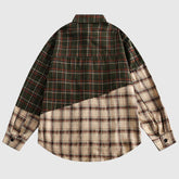 Karierte Hemden mit kontrastierendem Patchwork